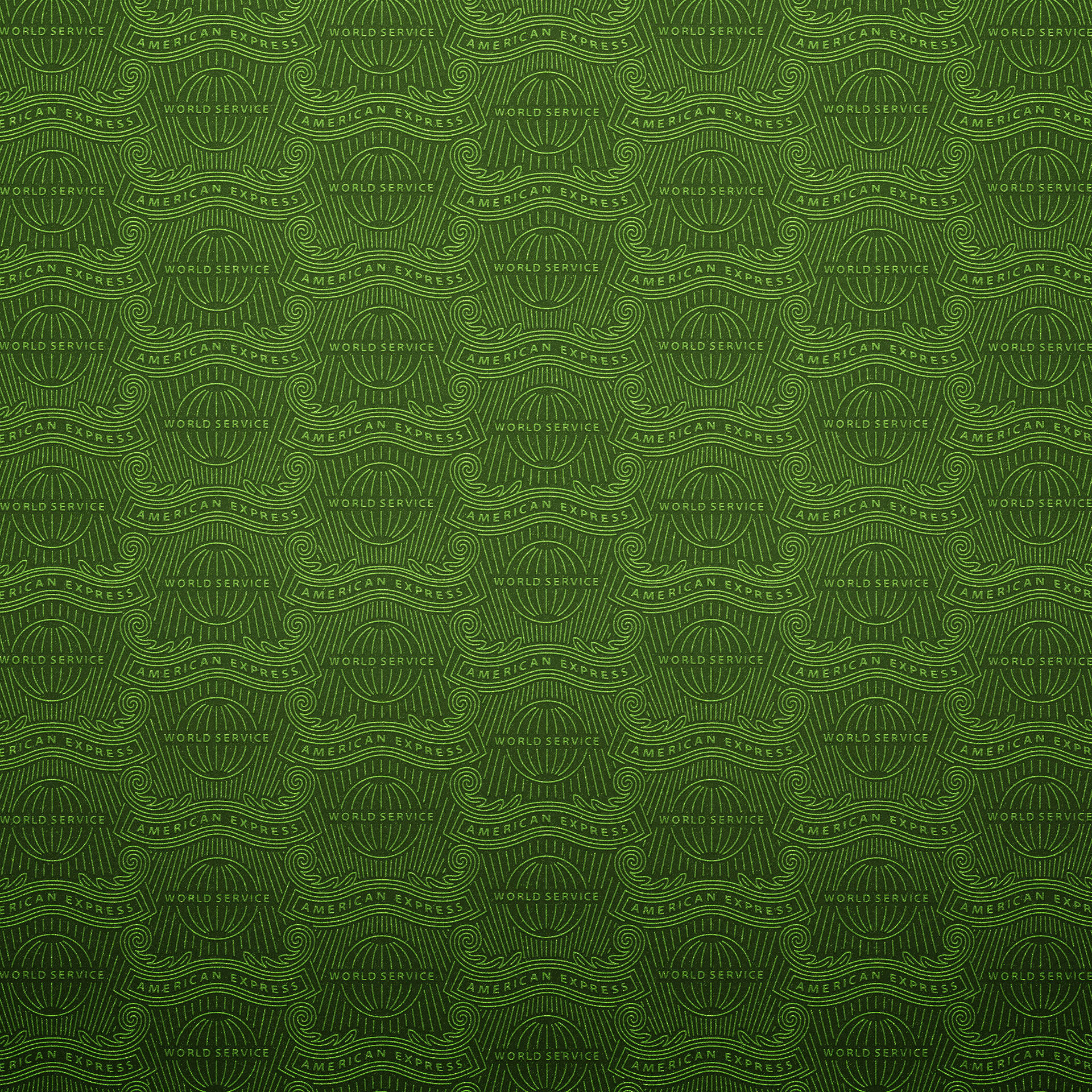 American Express Green Pattern Background