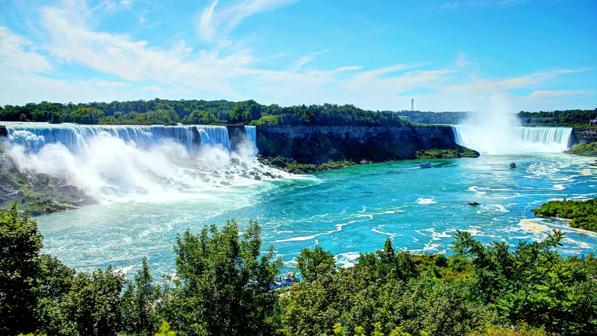 American Falls At Niagara Falls Canada