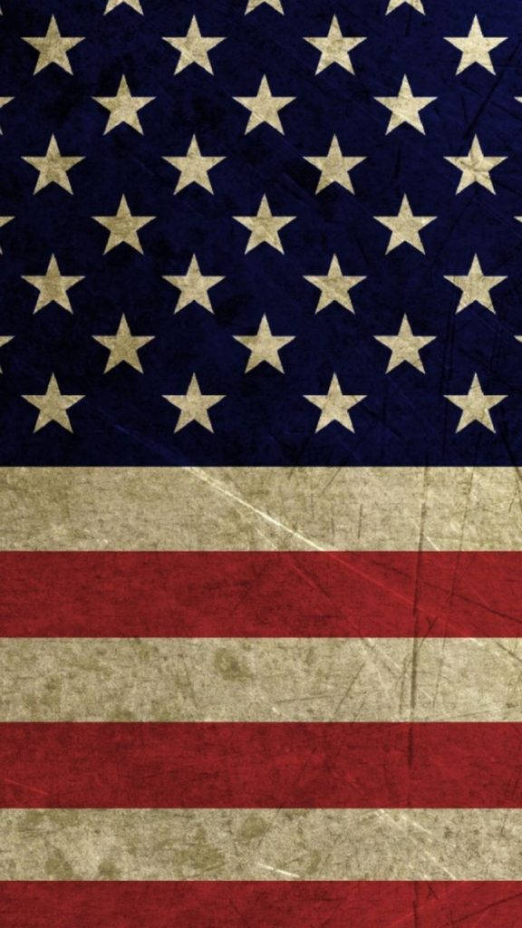 American Flag Close-up Shot Iphone Background