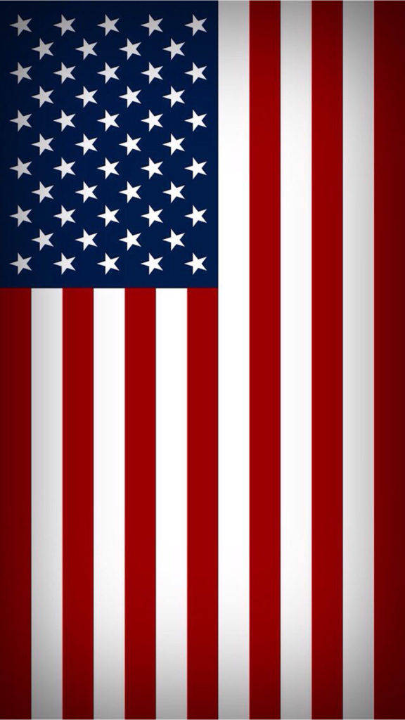 American Flag Iphone Clean And New Background