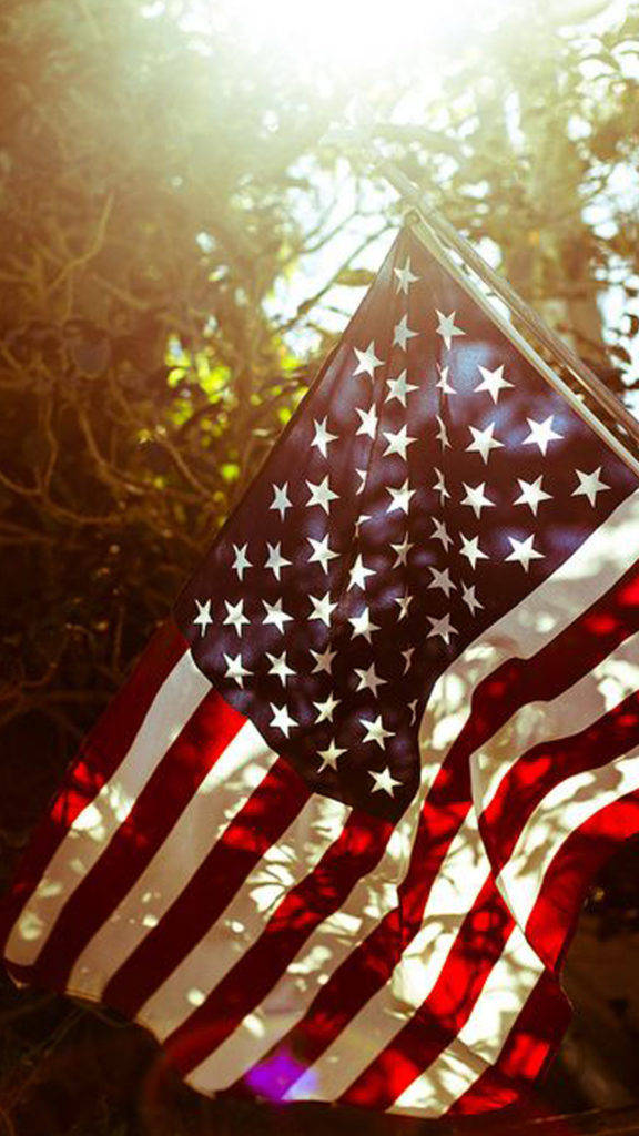 American Flag Iphone Wallpaper Nature Background