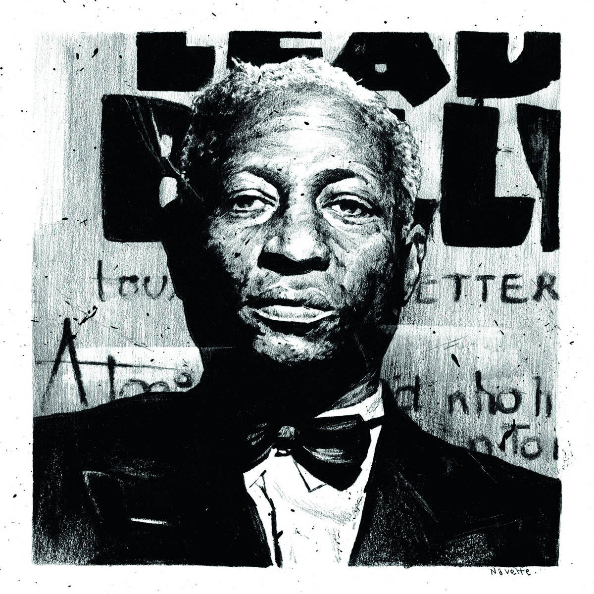 American Folk And Blues Singer Leadbelly Close Up Photograph Background