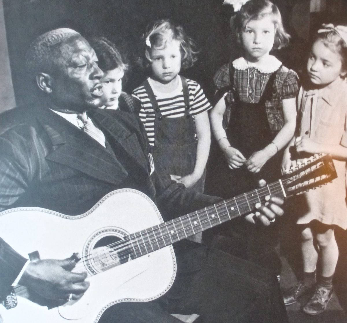 American Folk Singer Leadbelly From A Life In Pictures Book