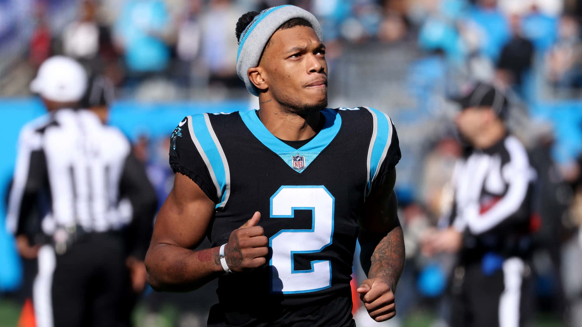 American Football Athlete Dj Moore Atlanta Falcons Background