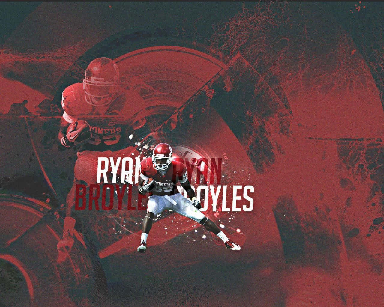 American Football Athlete Ryan Broyles Ou Sooners Background