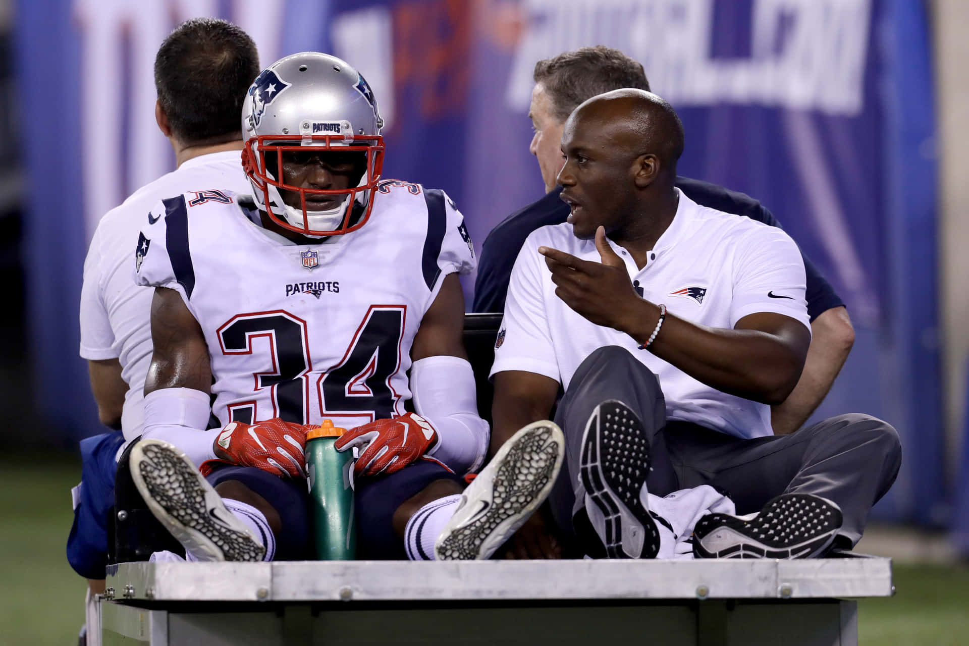 American Football New England Patriots Cornerback Jc Jackson Background