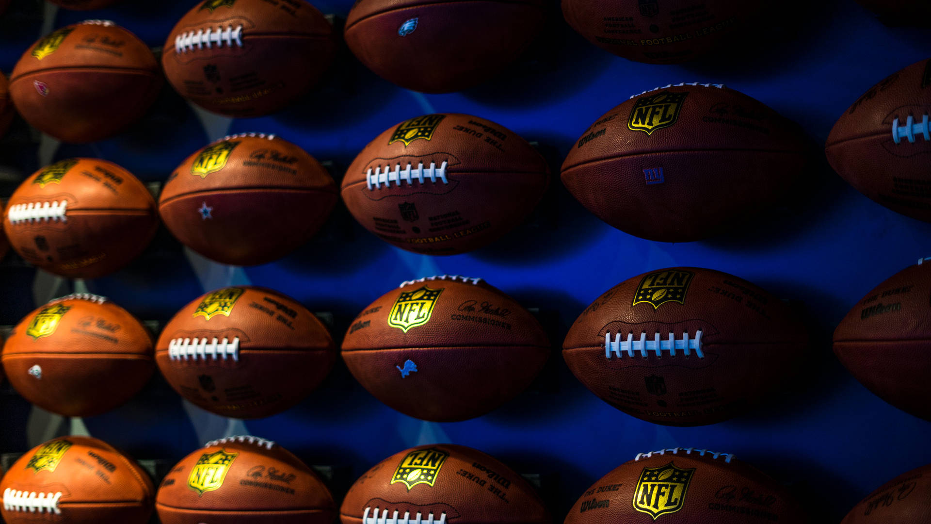 American Football Pigskin Collection Background