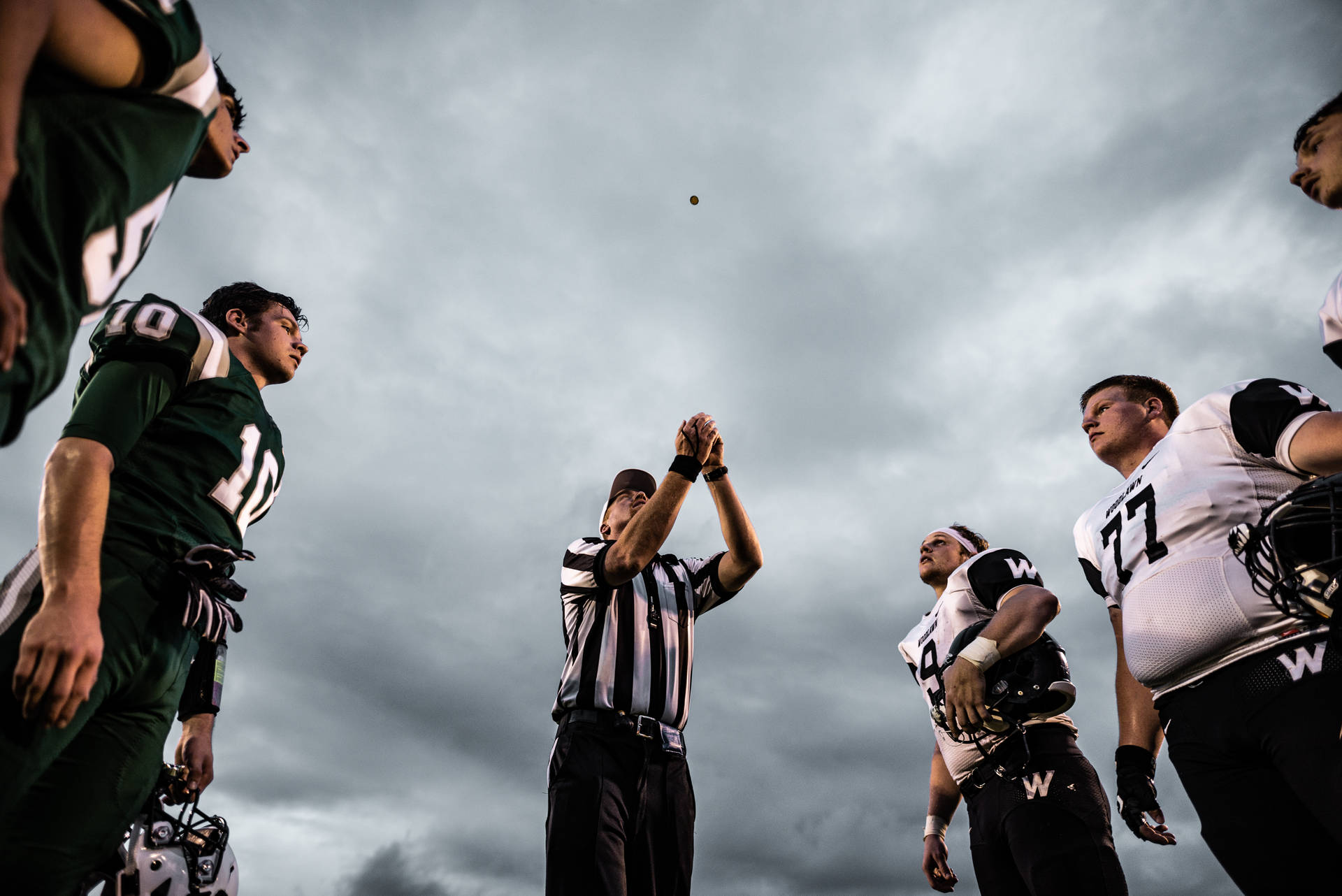 American Football Referee Background