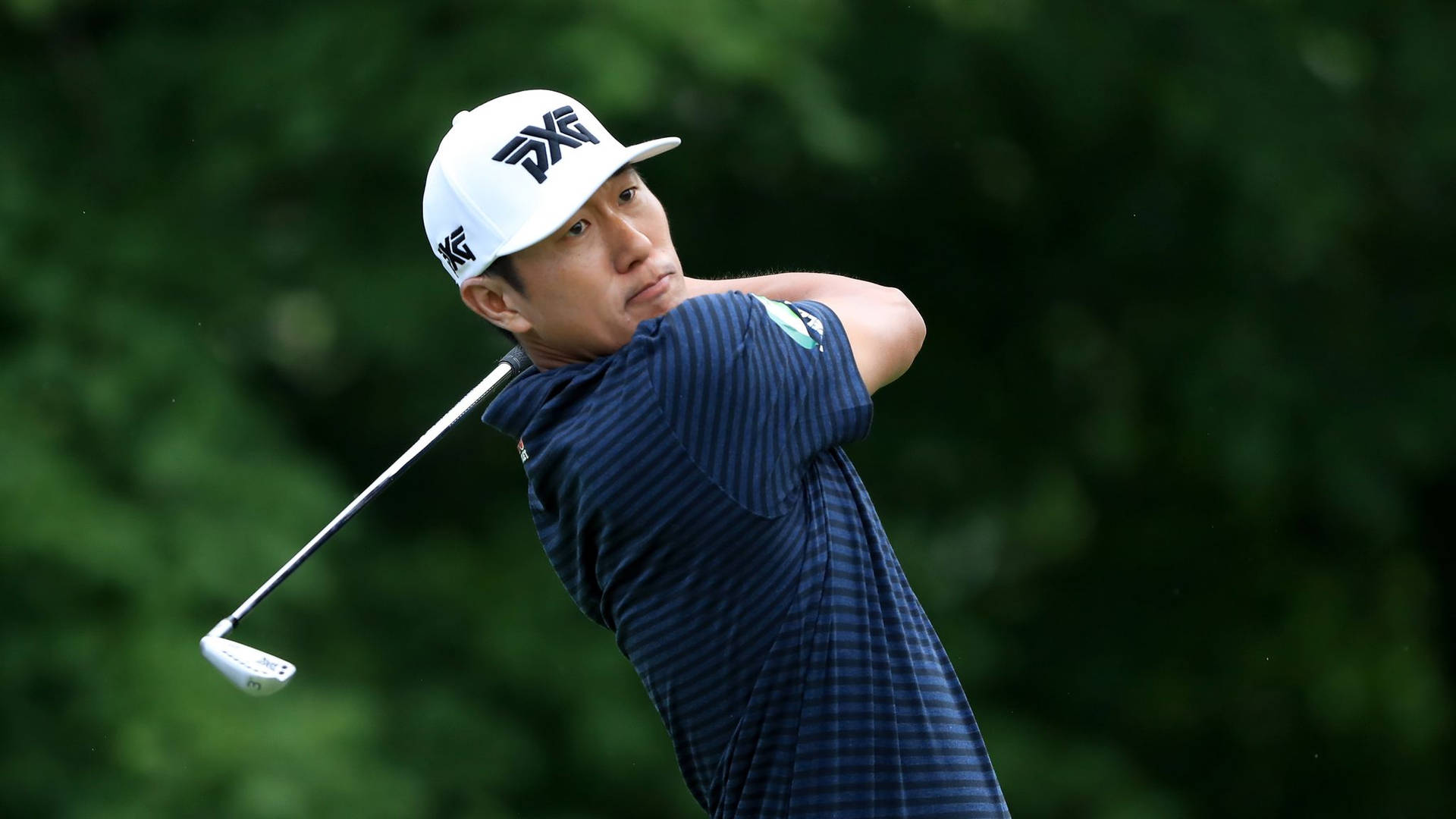 American Golf Player James Hahn Background