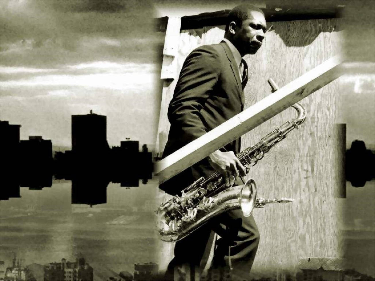 American Jazz Musician John Coltrane New Port Jazz Festival