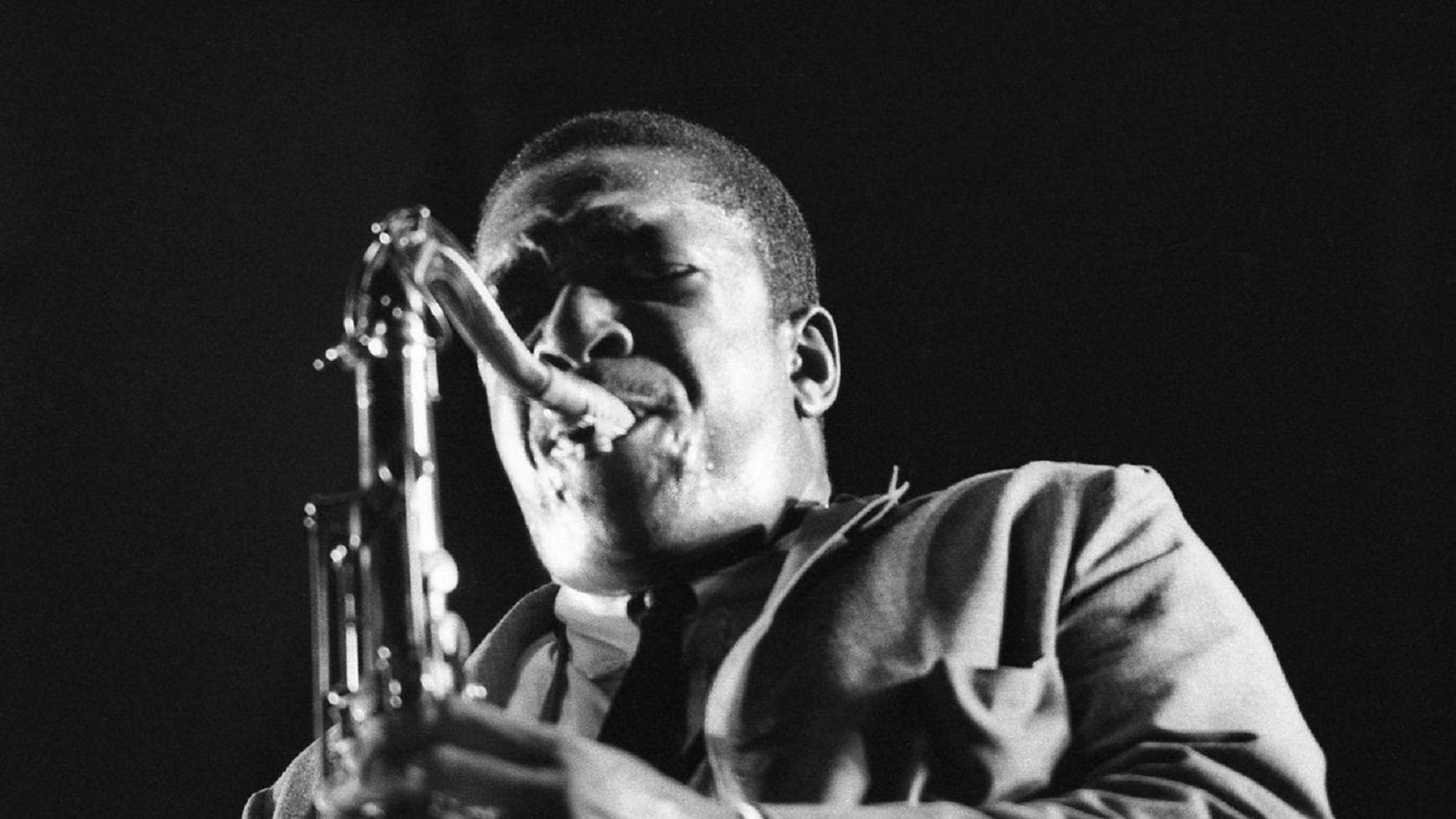 American Jazz Saxophonist John Coltrane In Chasing Trane