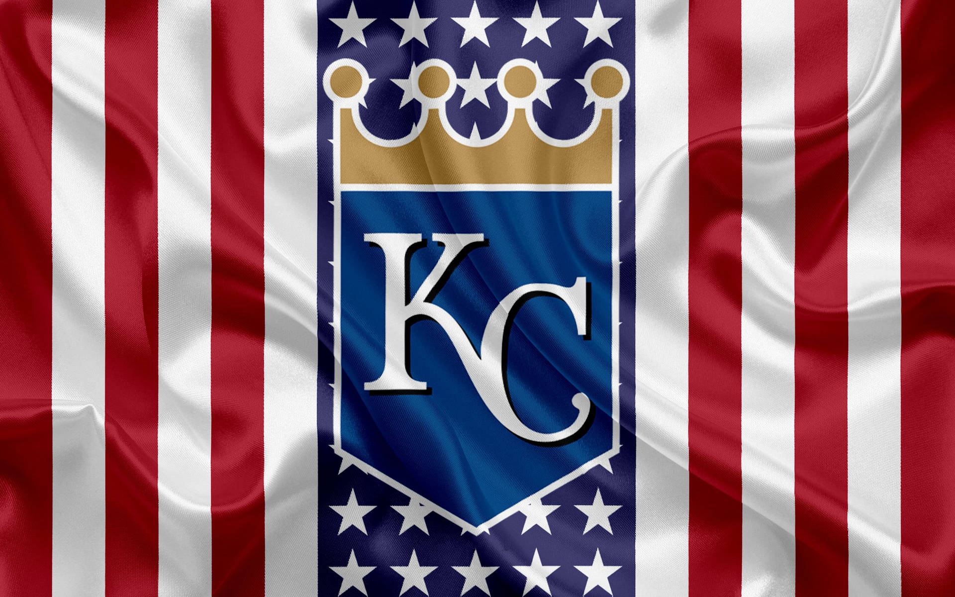 American Kansas City Royals Flag Background