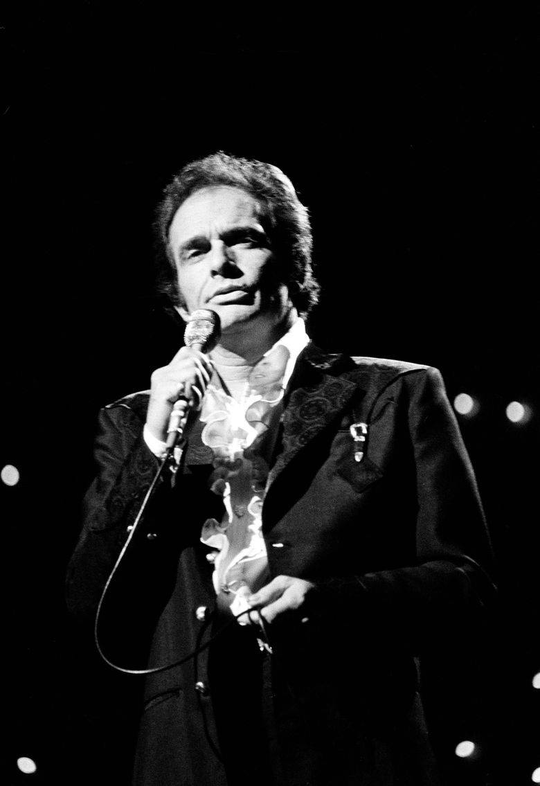 American Male Artist Merle Haggard Background