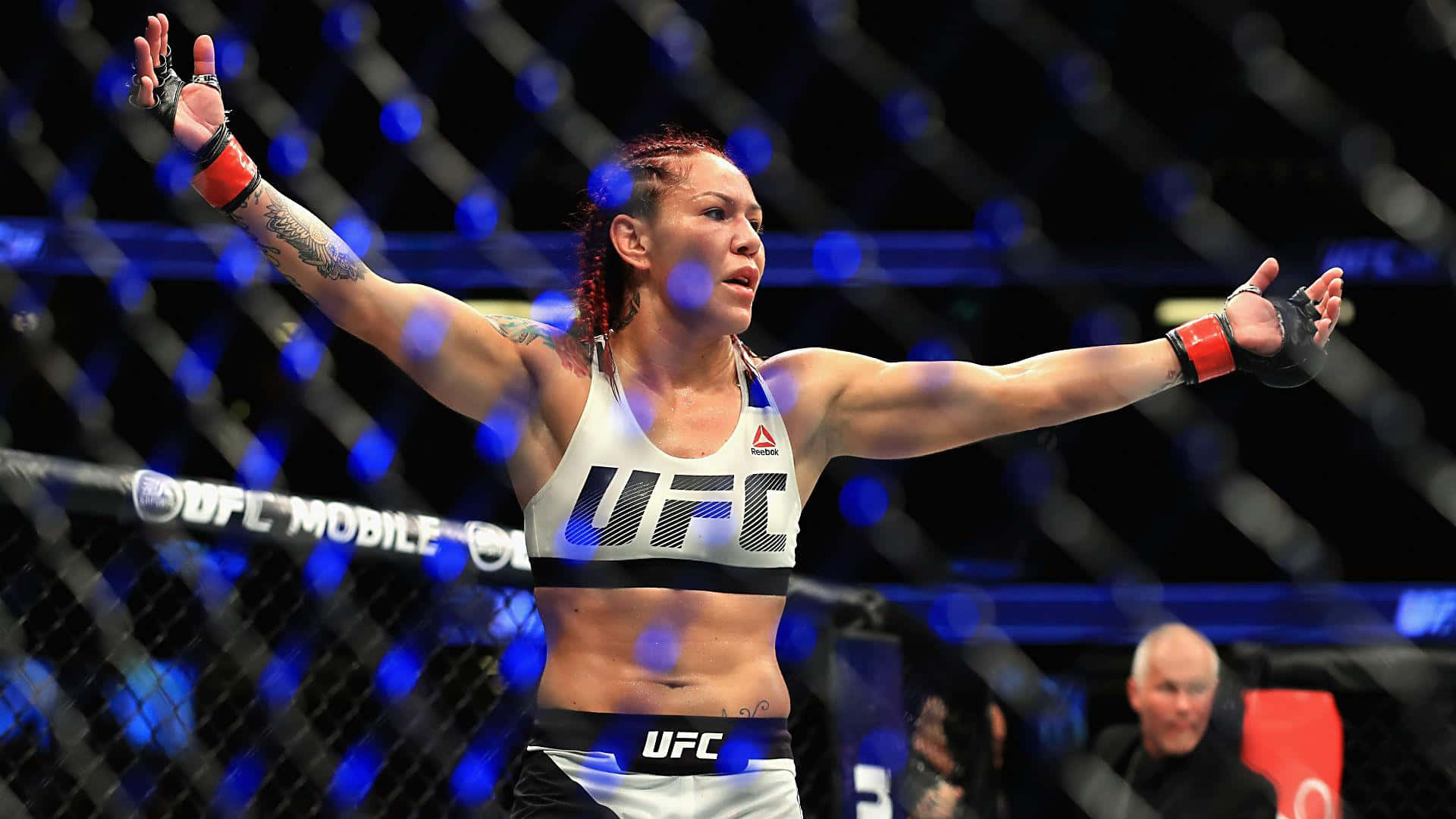 American Mixed Martial Artist Cris Cyborg 2017 Photograph Background