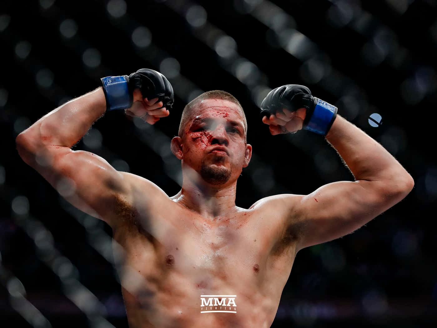 American Mixed Martial Artist Nate Diaz Ufc 196 Background