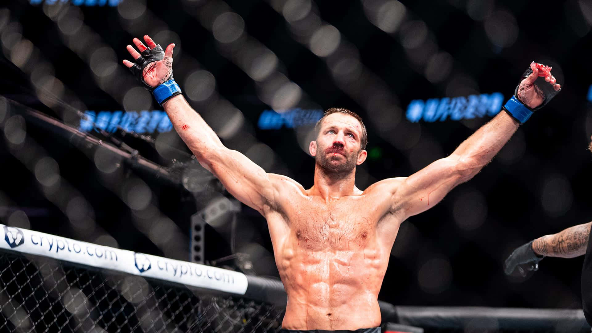 American Mixed Martial Arts Player Luke Rockhold Ufc 278 Background