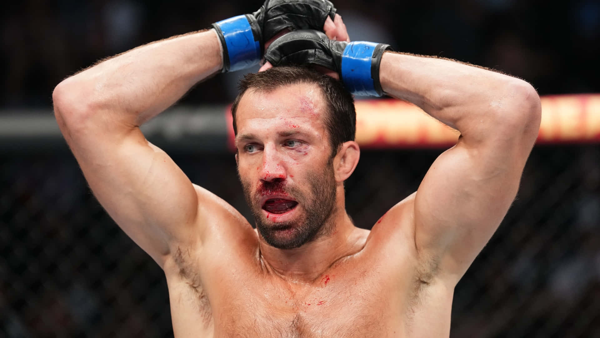 American Mma Athlete Luke Rockhold 2022 Photograph Background