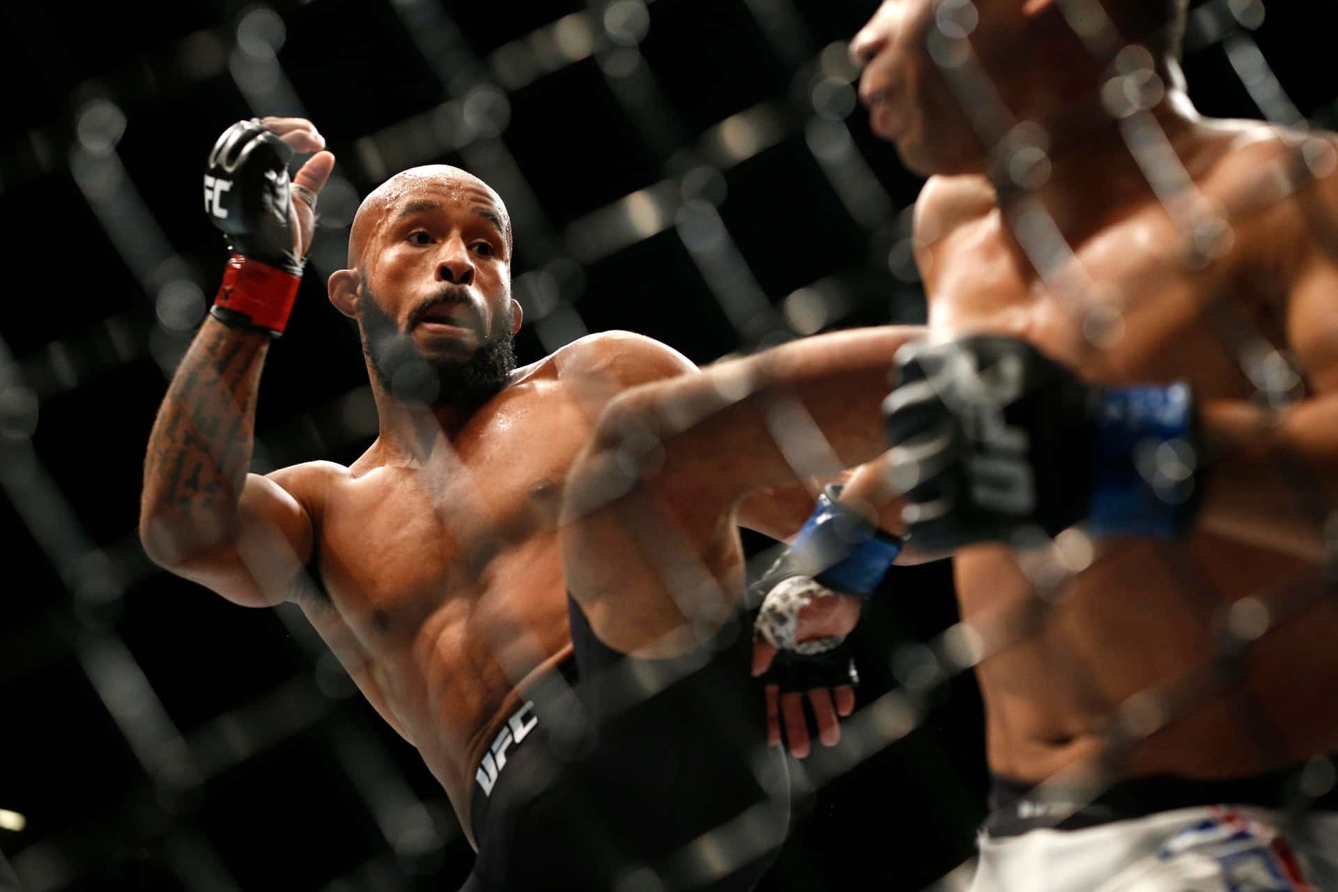 American Mma Demetrious Johnson Against Will Brooks Background