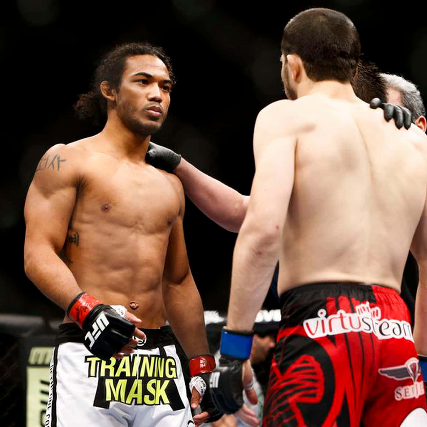 American Mma Fighter Ben Henderson And Jorge Masvidal Background