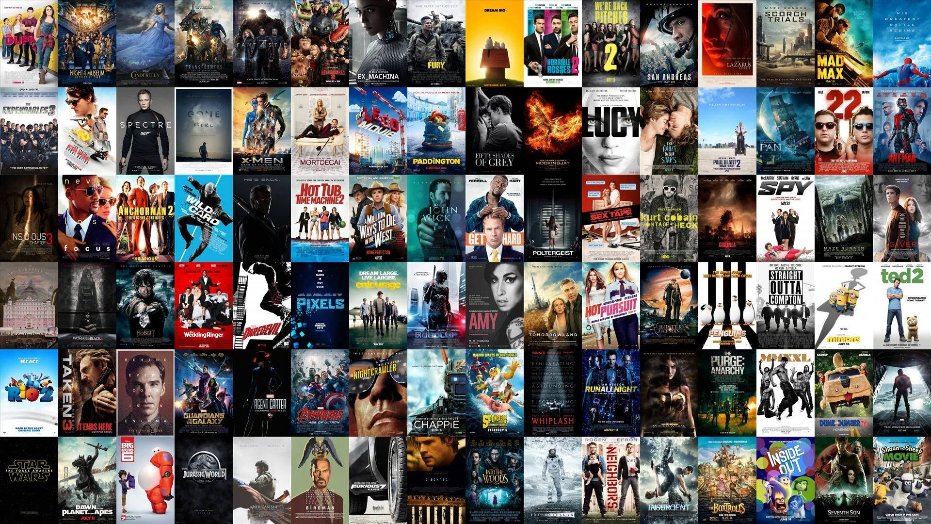 American Movie Posters Background