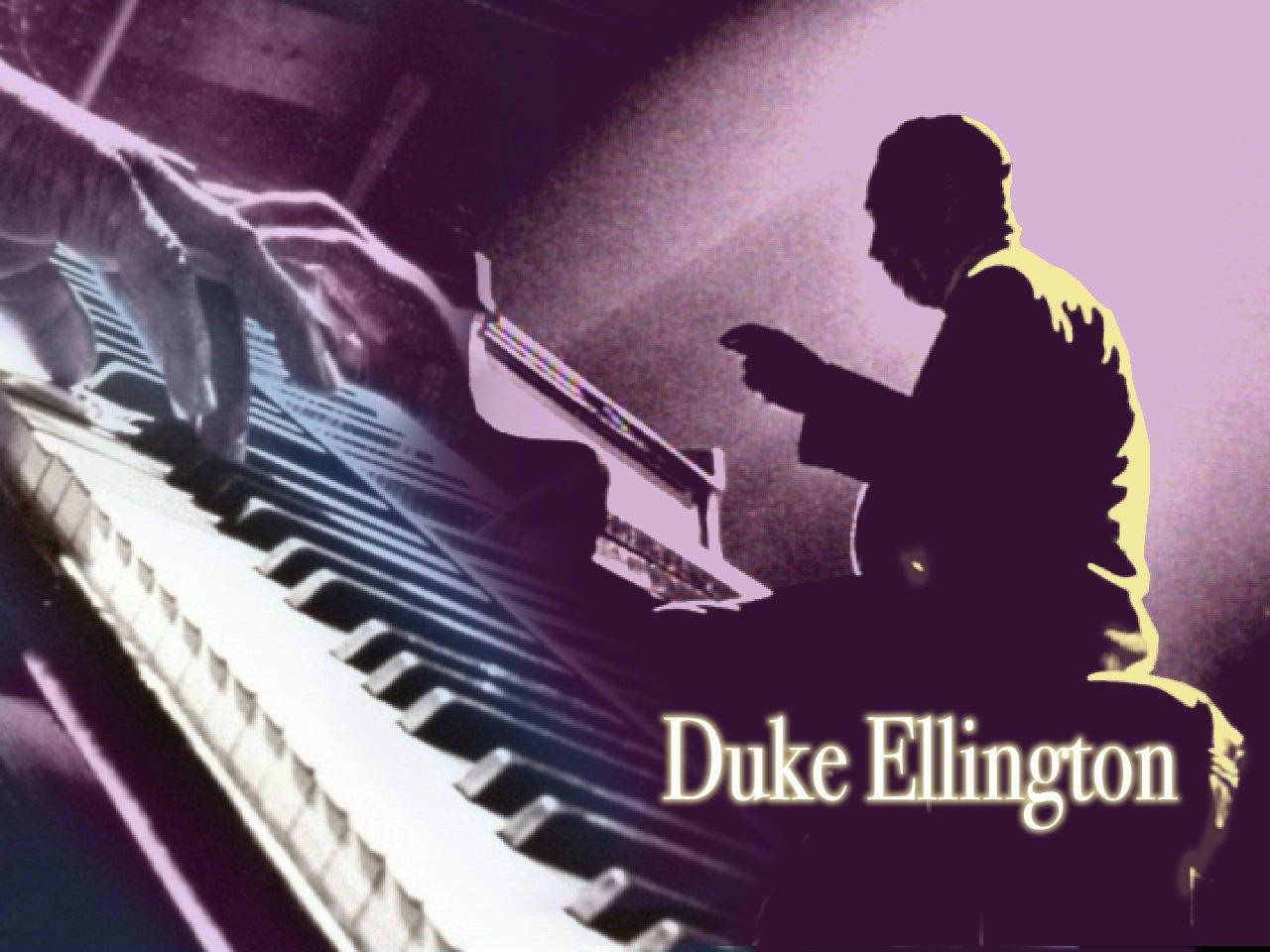 American Music Composer Duke Ellington Graphic Portrait