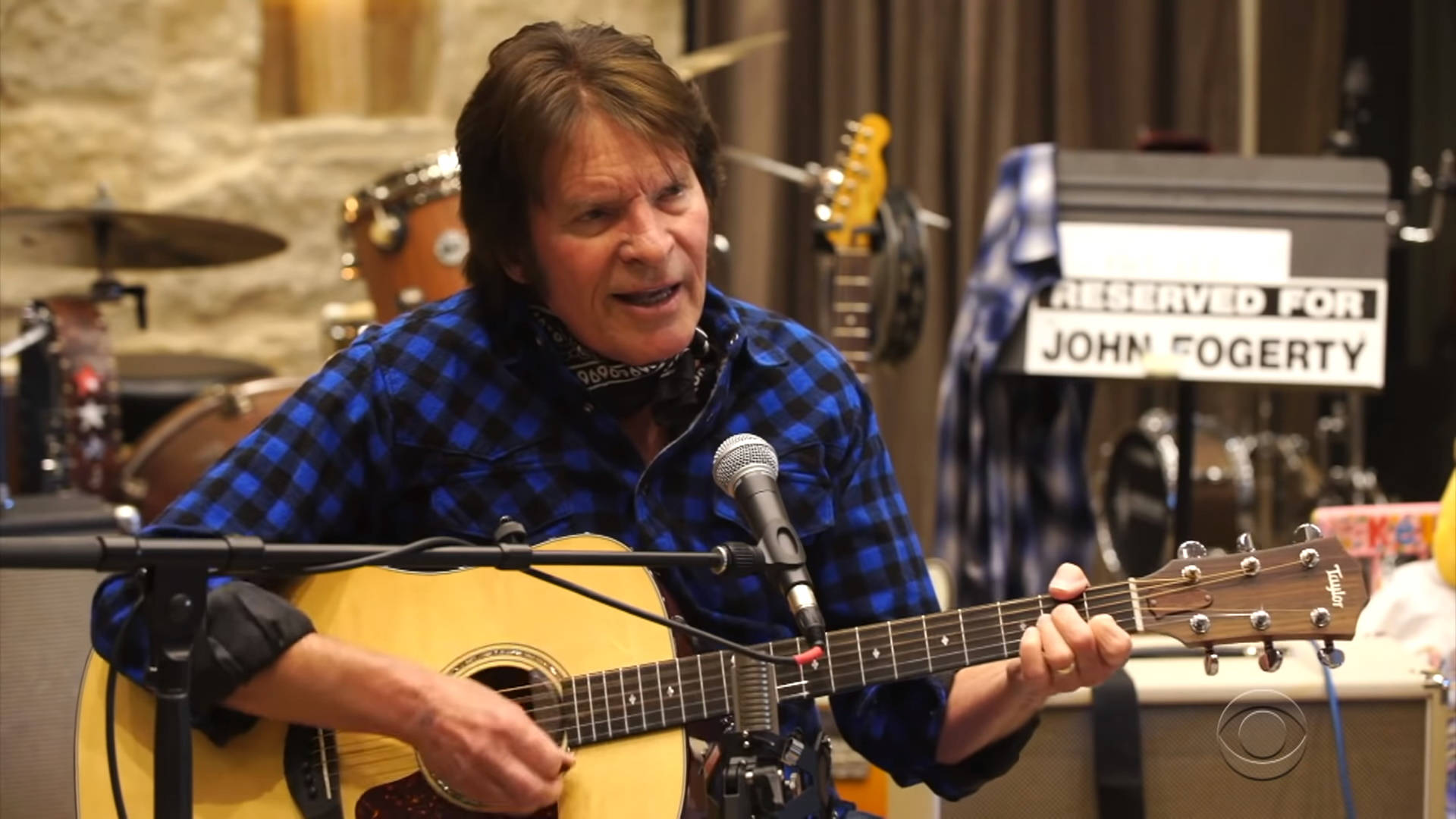 American Musician John Fogerty Stephen Colbert Show