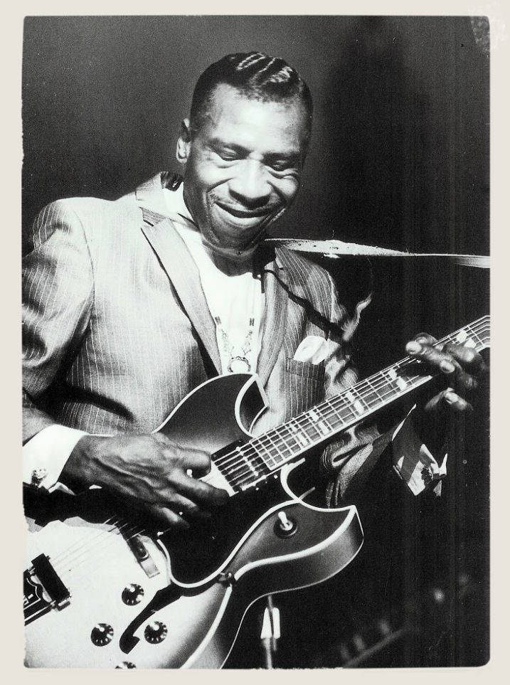 American Musician T-bone Walker Portrait