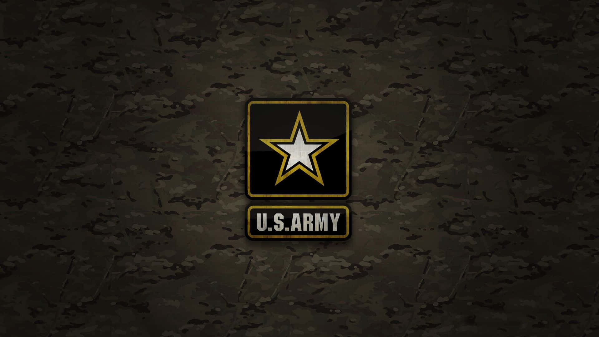 American Patriotism Shines Through A Military Uniform Background