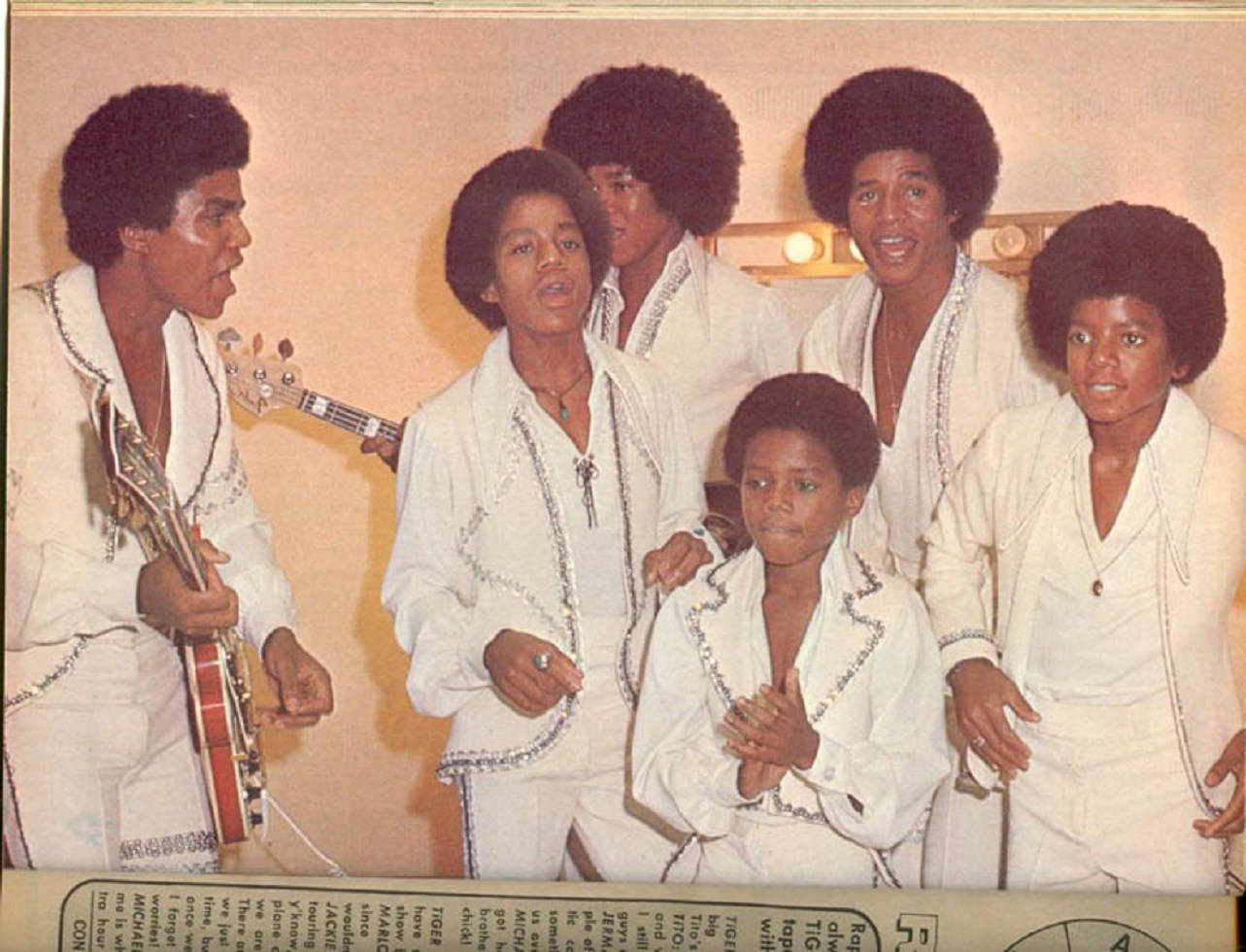 American Pop Band Jackson 5 At The Michael Jackson Center Background