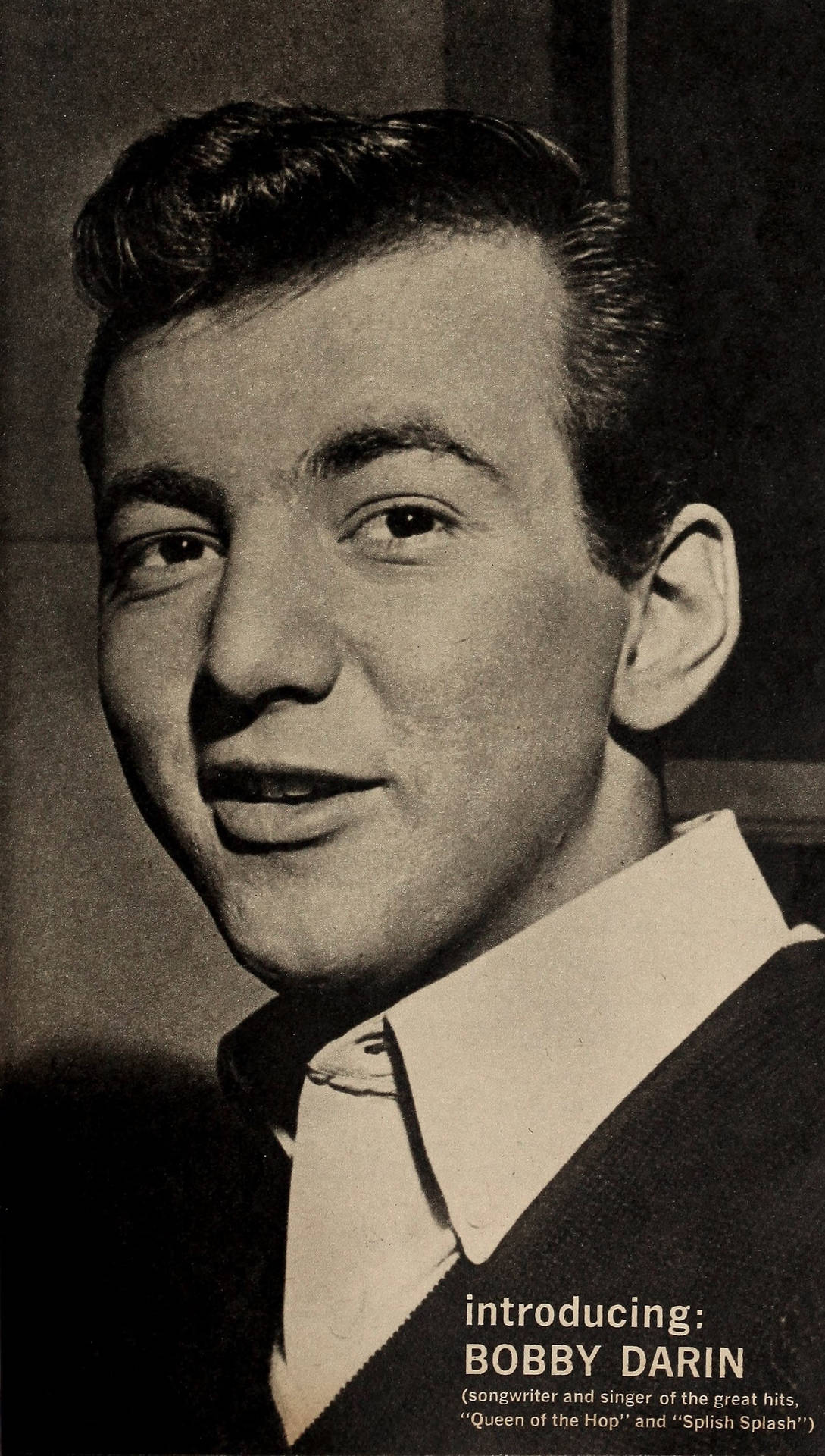 American Pop Icon Bobby Darin In 1959 Background