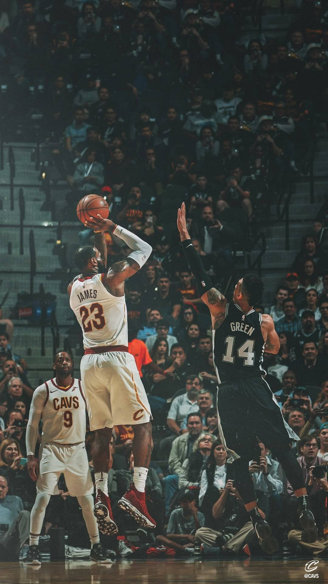 American Professional Basketball Player Lebron James Sports Iphone Background