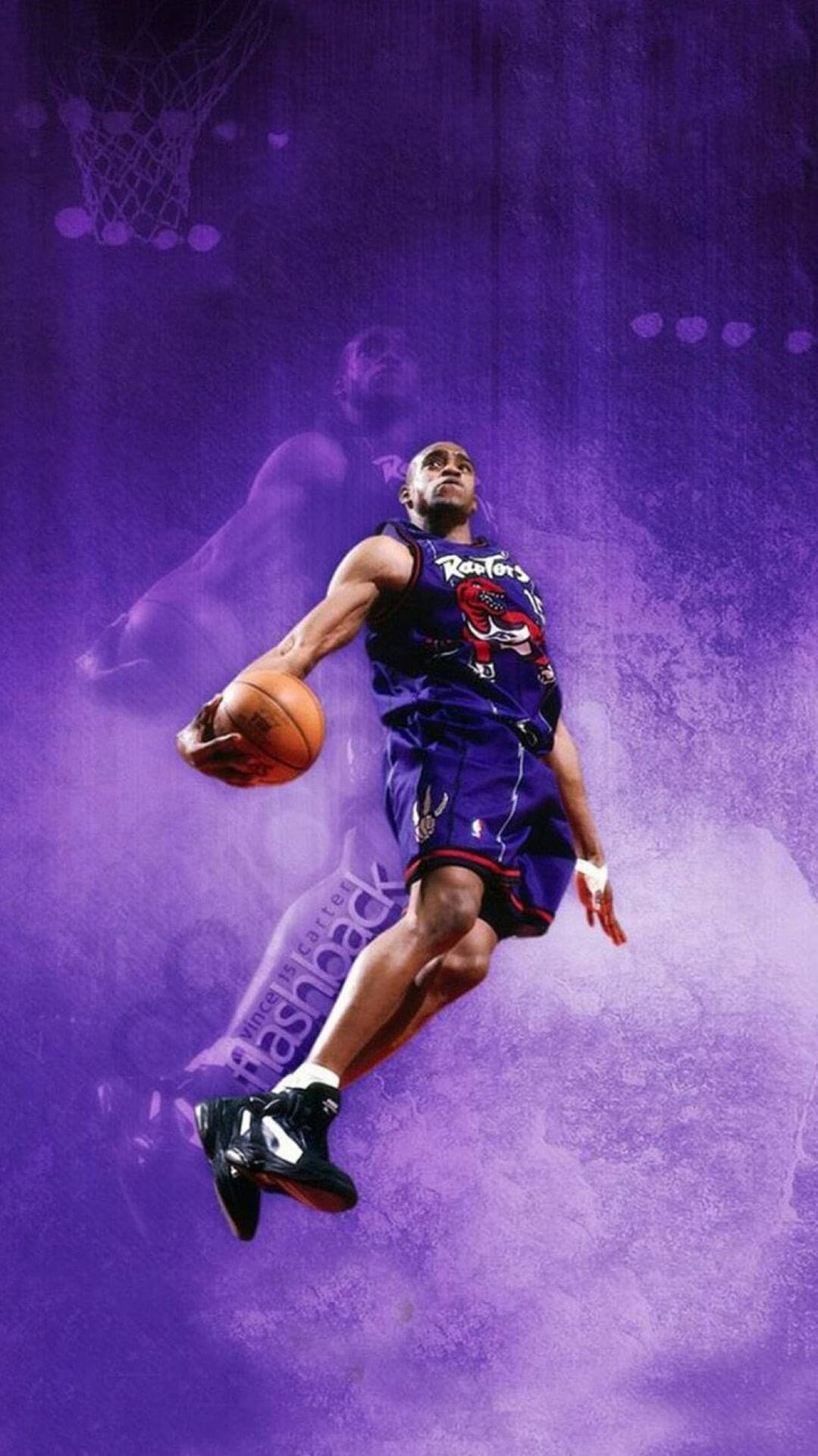 American Professional Basketball Player Vince Carter Sports Iphone Background