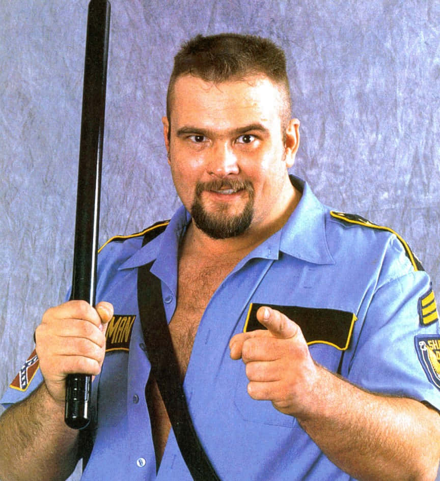 American Professional Big Boss Man Background