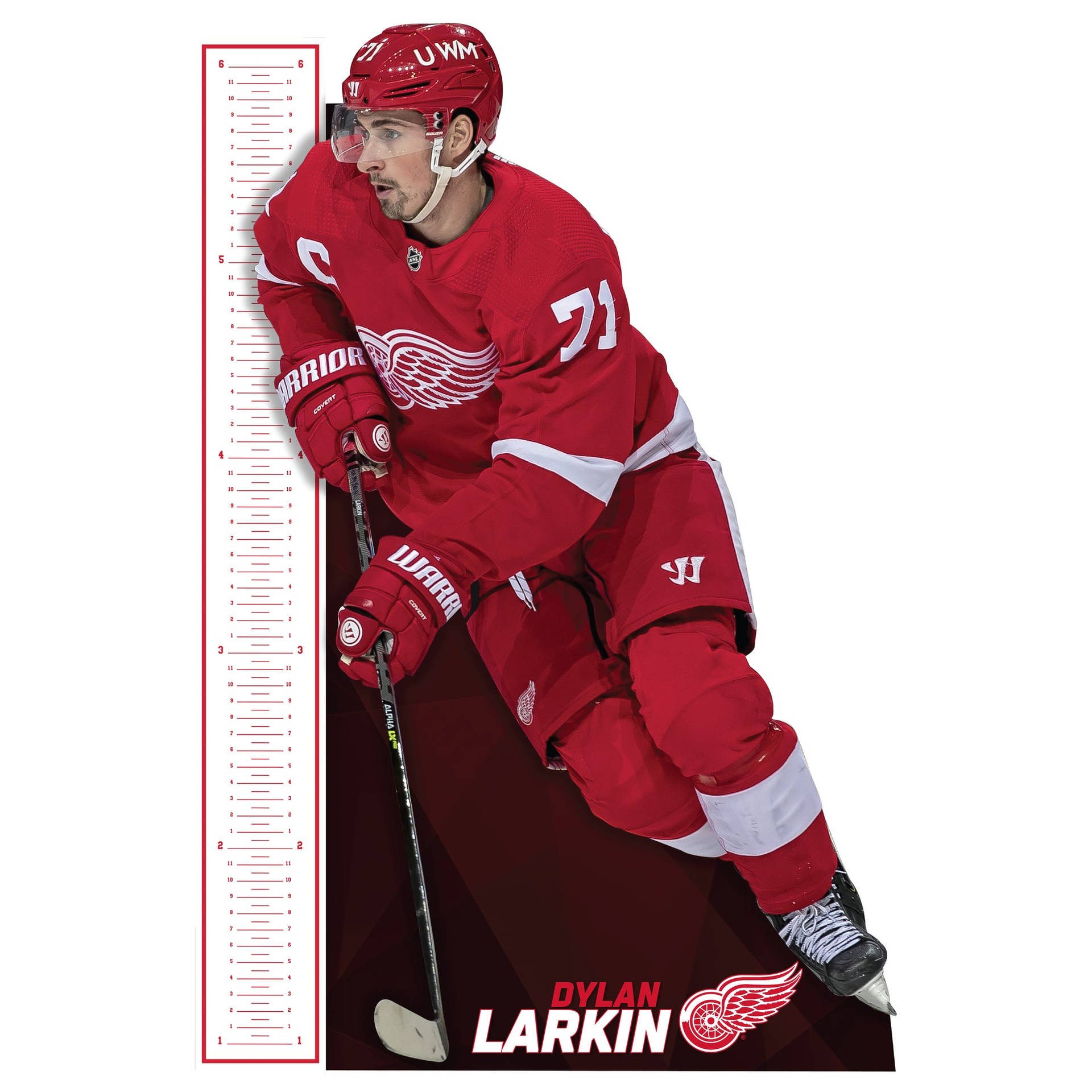 American Professional Ice Hockey Player Dylan Larkin Background