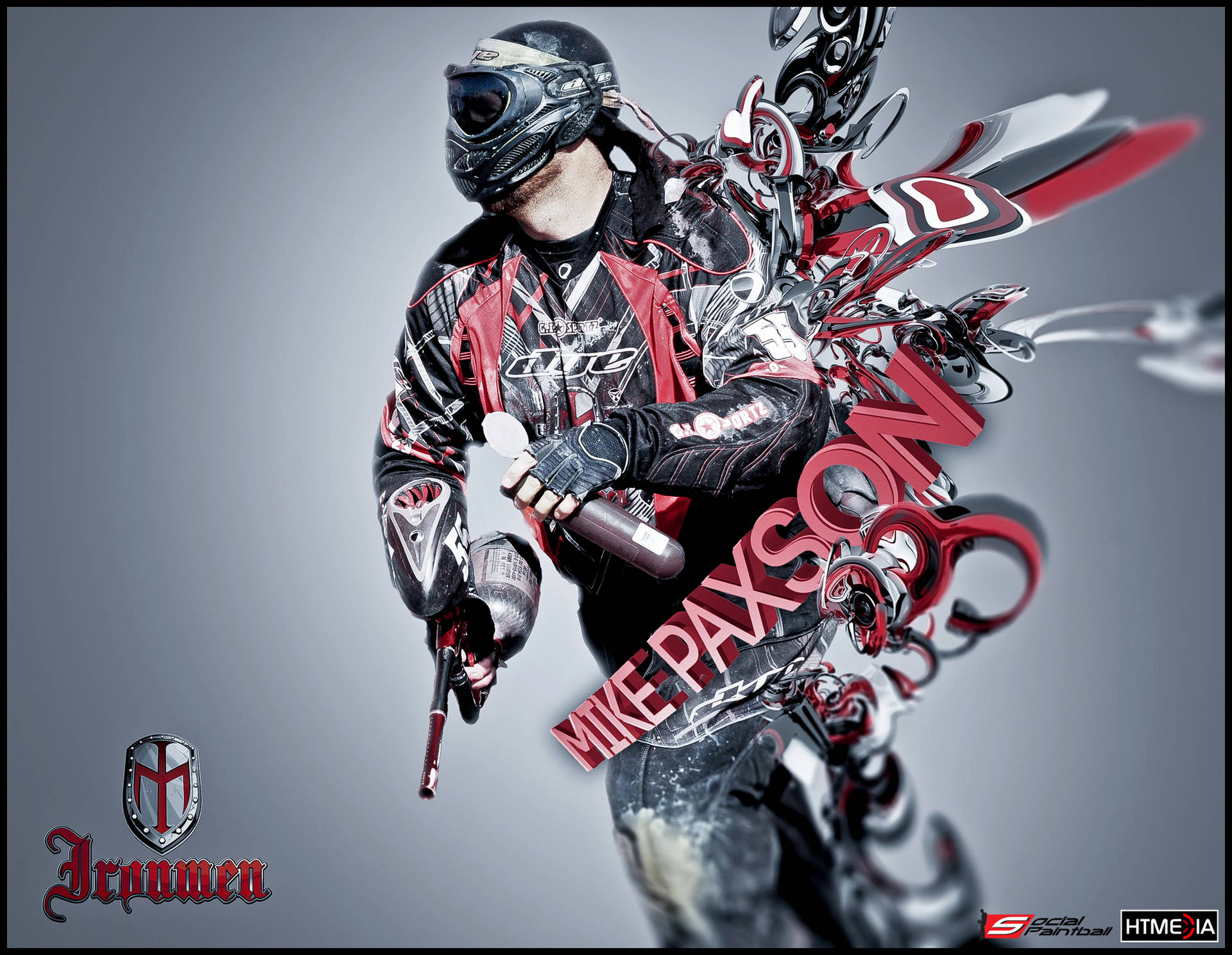 American Professional Paintball Player Mike Paxson