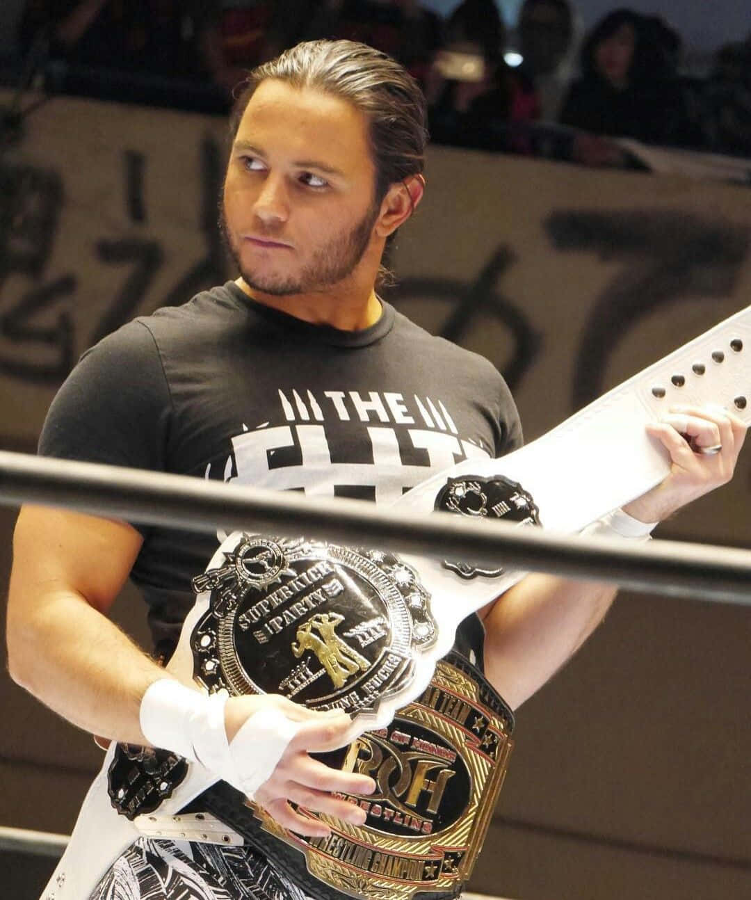 American Professional Wrestler Matt Jackson Superkick Party Belt Background