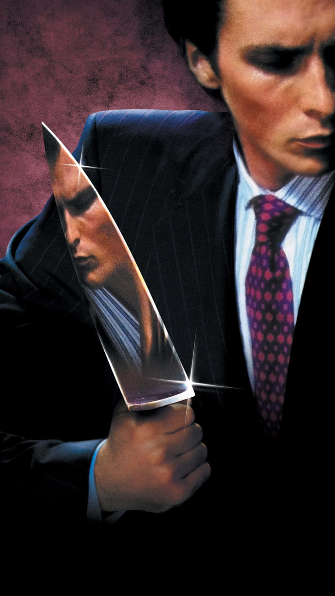 American Psycho With Knife Hd Background