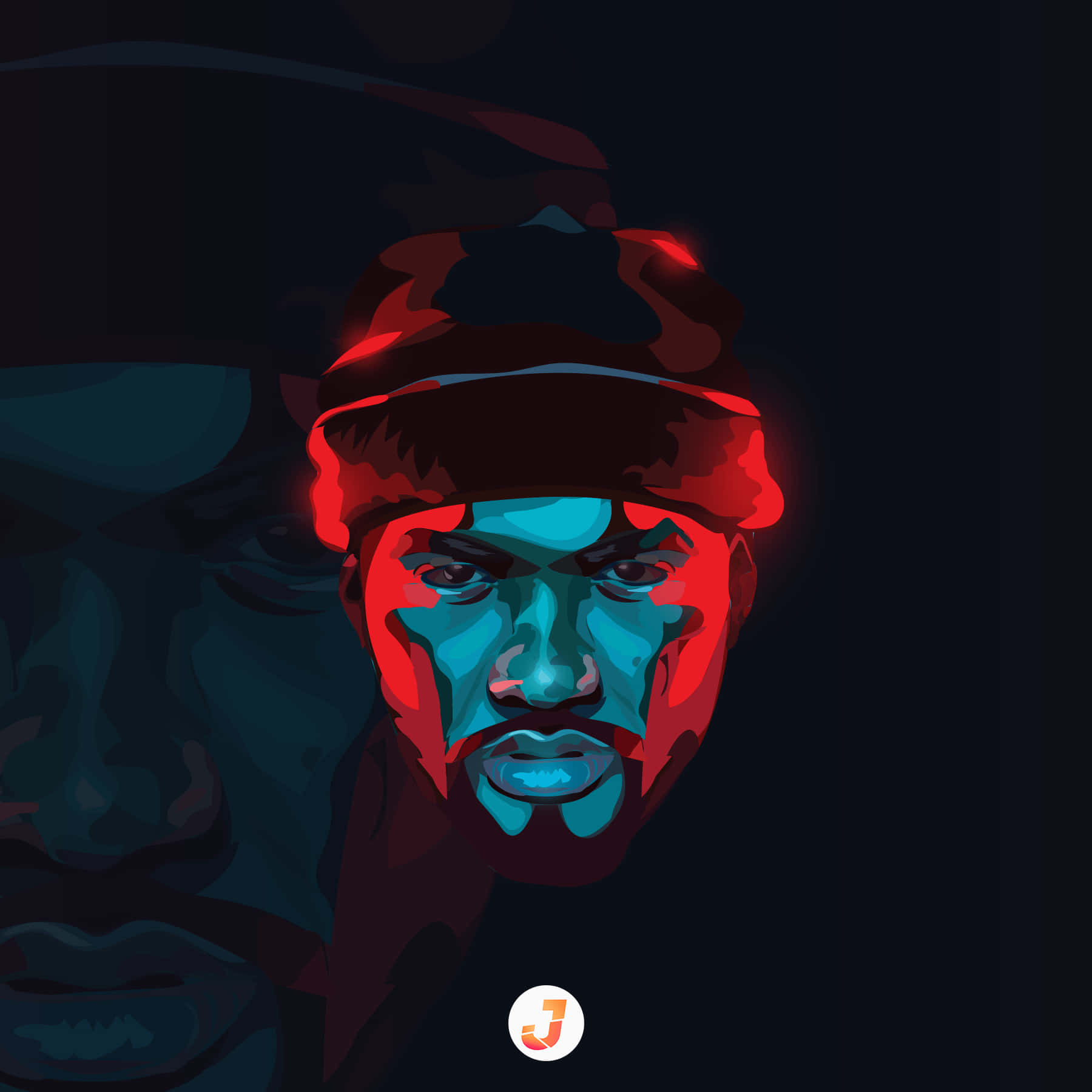 American Rapper Joyner Lucas Performing Background