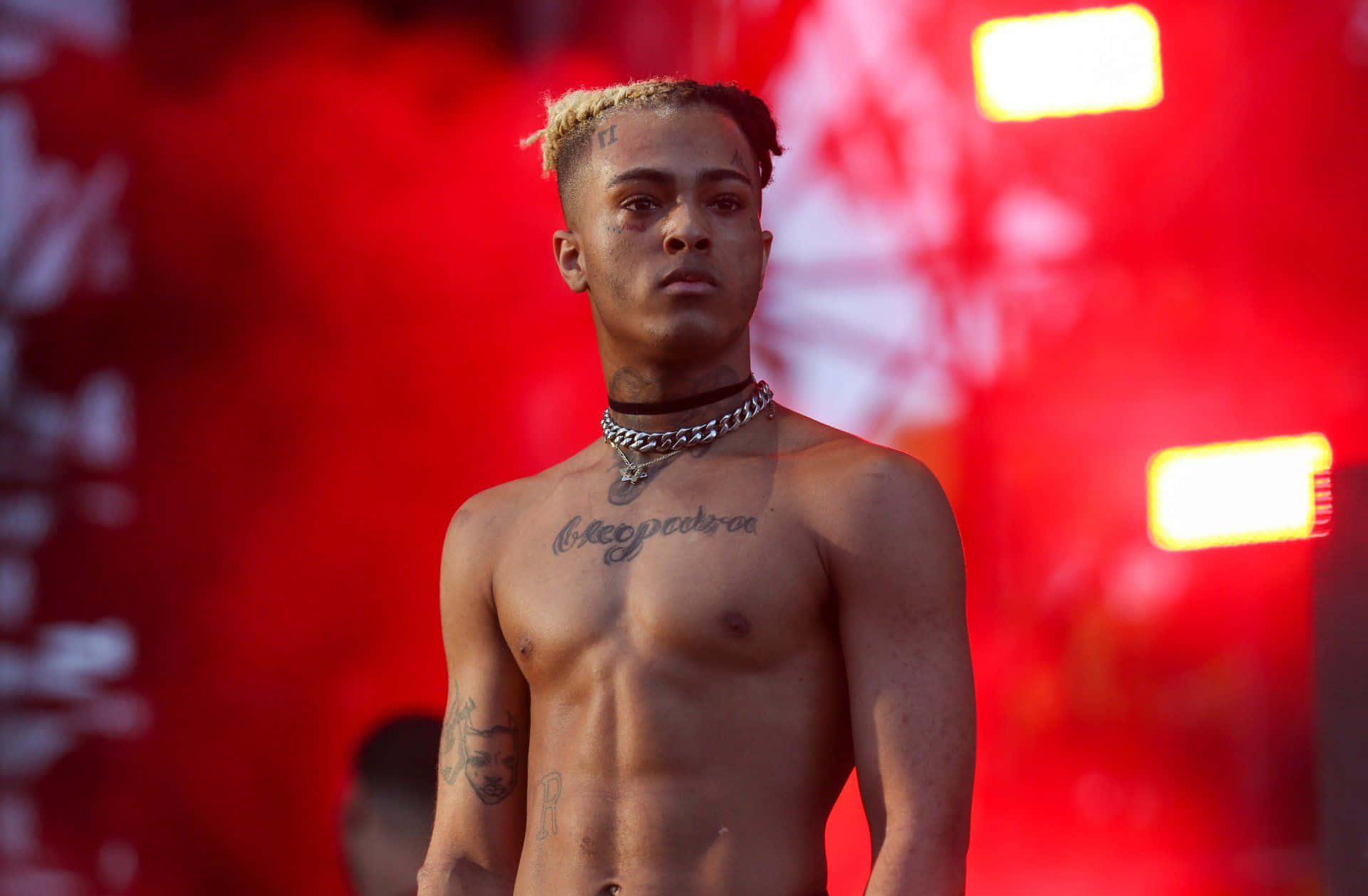 American Rapper Xxxtentacion Laptop Background