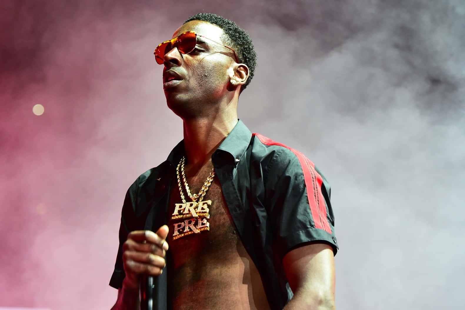 American Rapper Young Dolph In Concert