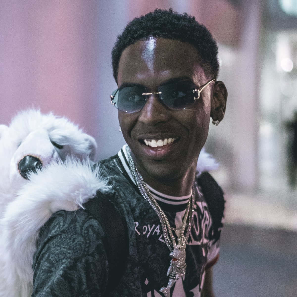 American Rapper Young Dolph Performs On Stage And Electrifies The Crowd.