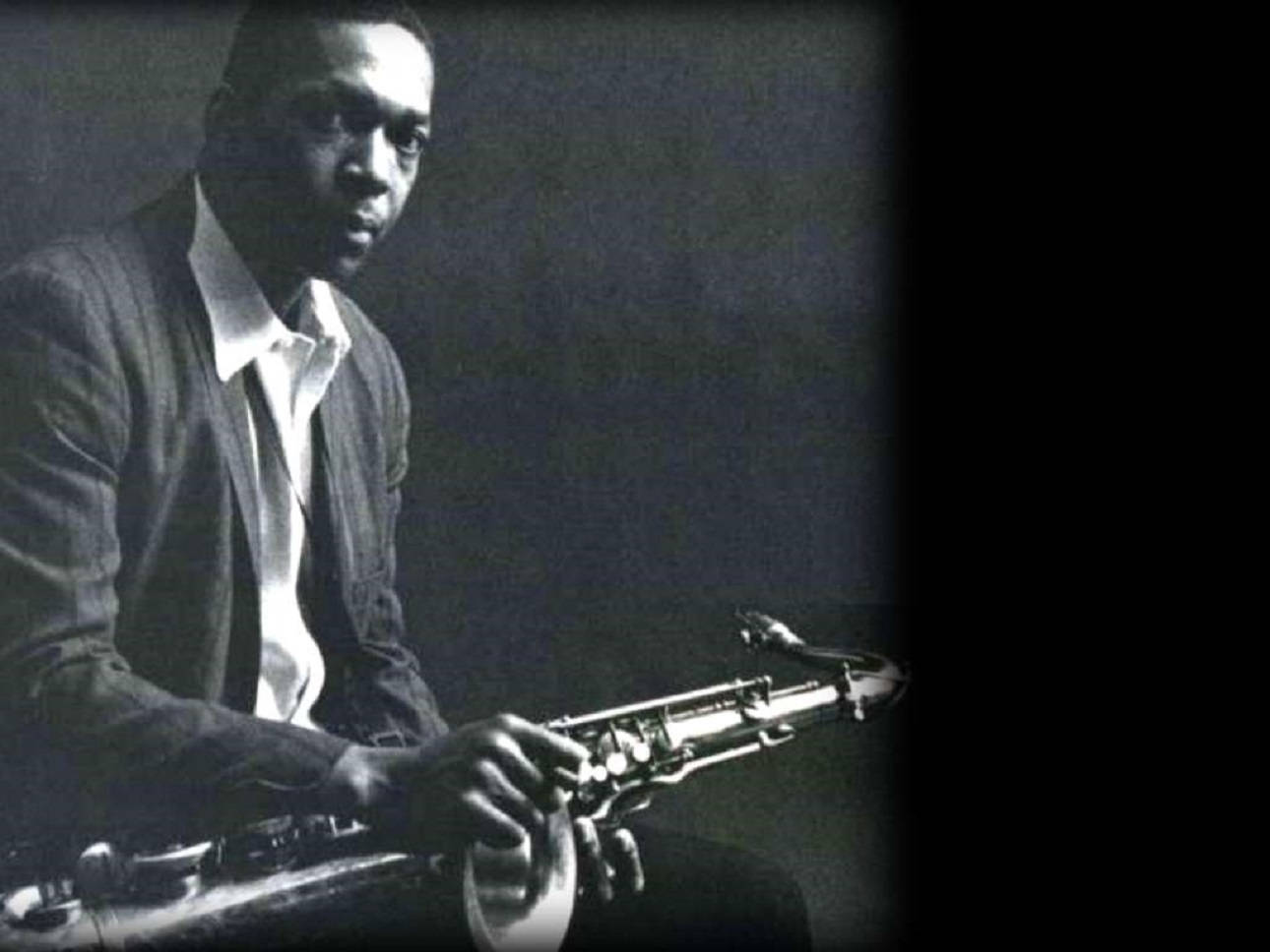 American Saxophonist John Coltrane Vintage Portrait