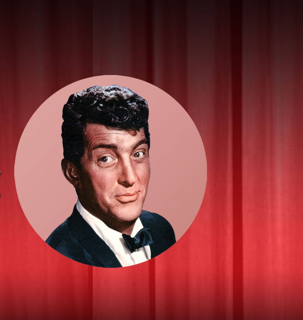 American Singer Dean Martin Graphic Art