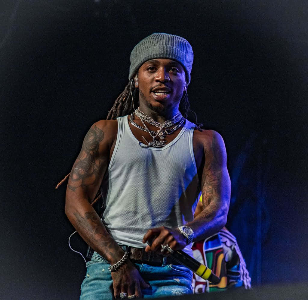 American Singer Jacquees Background