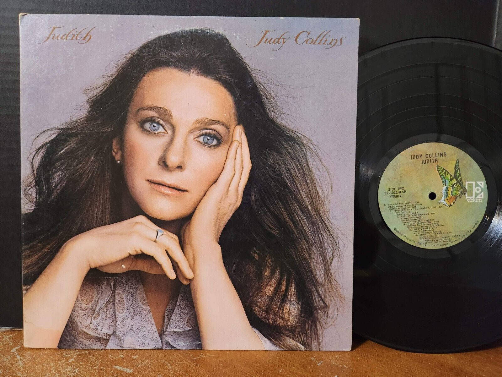 American Singer Judy Collins 1975 Judith Album Background