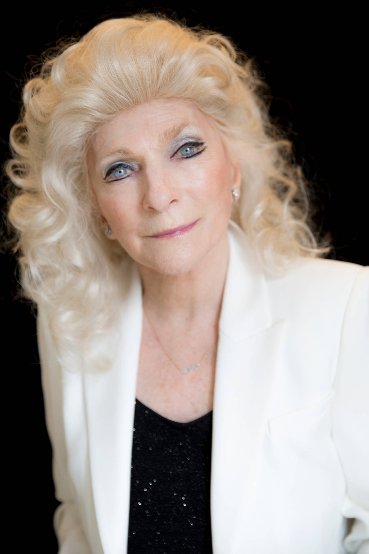 American Singer Judy Collins Closeup Portrait