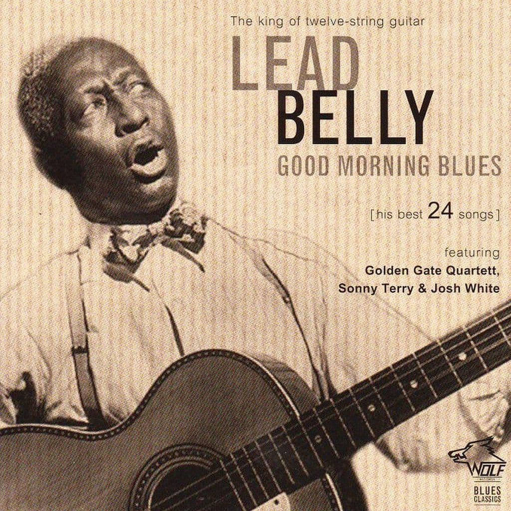 American Singer Leadbelly King Of The Twelve String Guitar Album Background