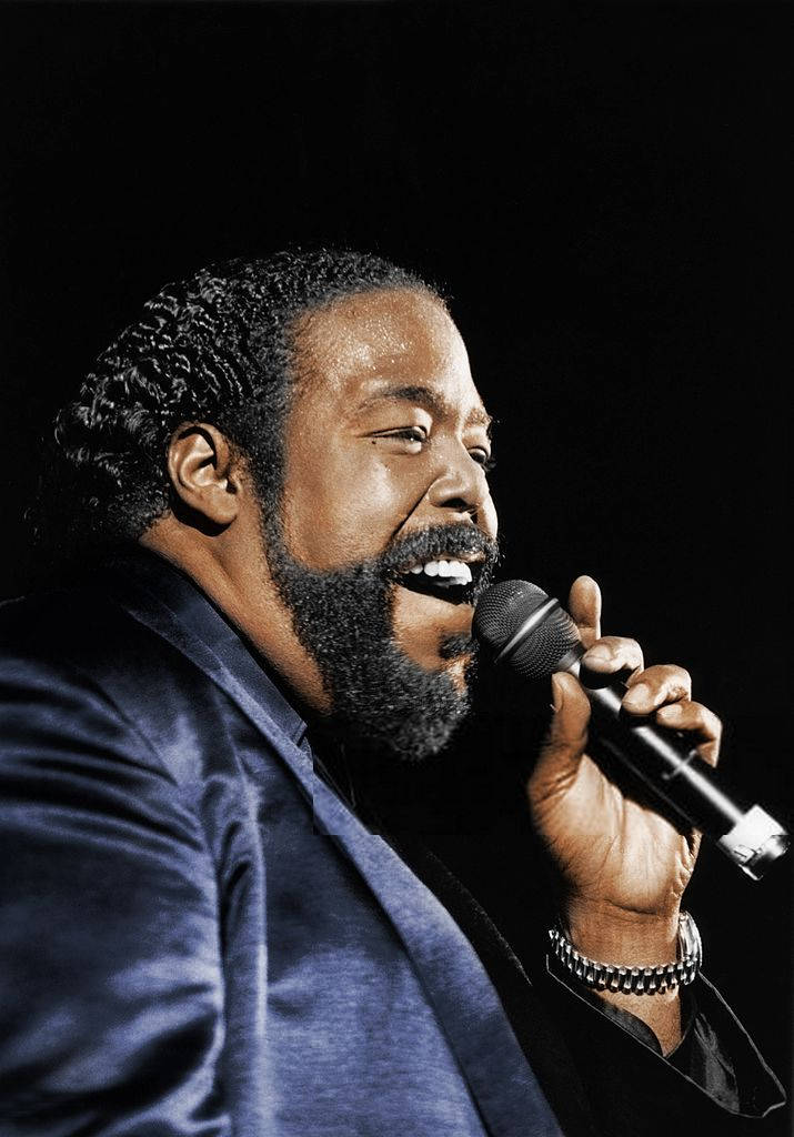 American Singer Songwriter Barry White