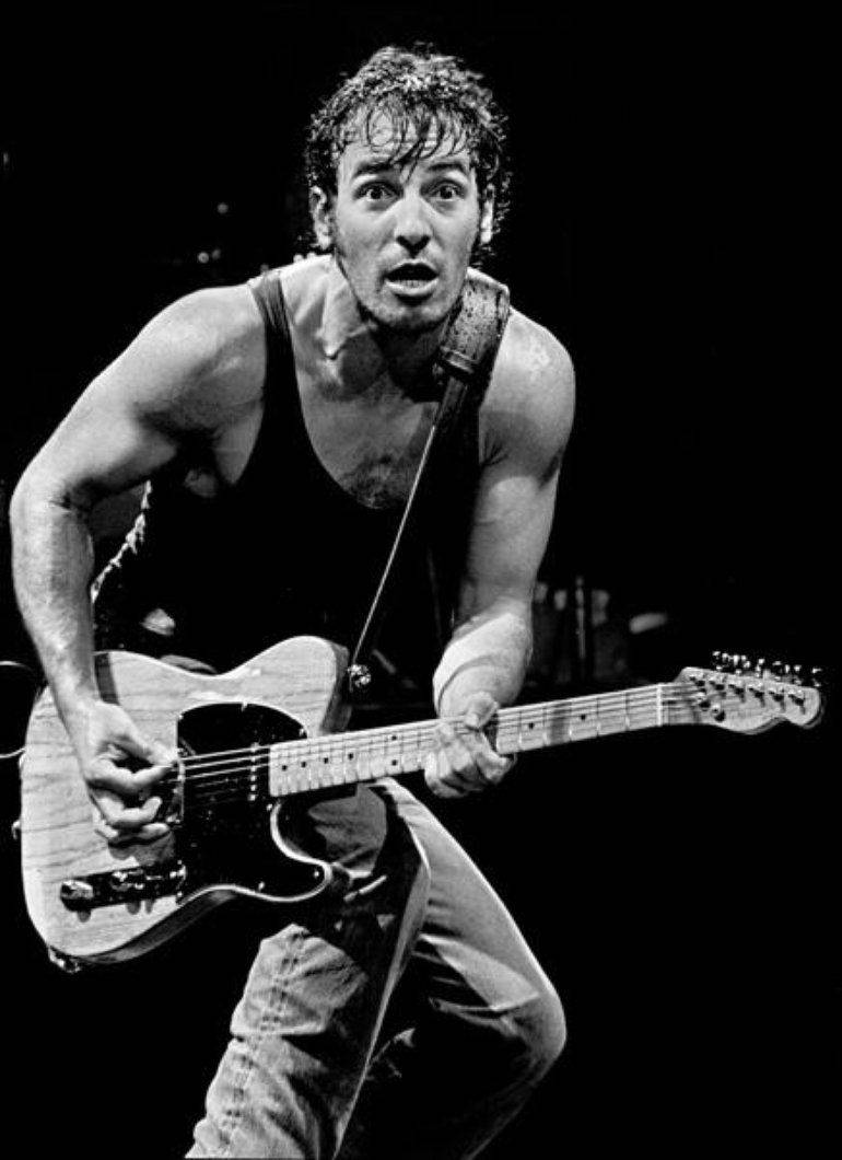 American Singer-songwriter Bruce Springsteen