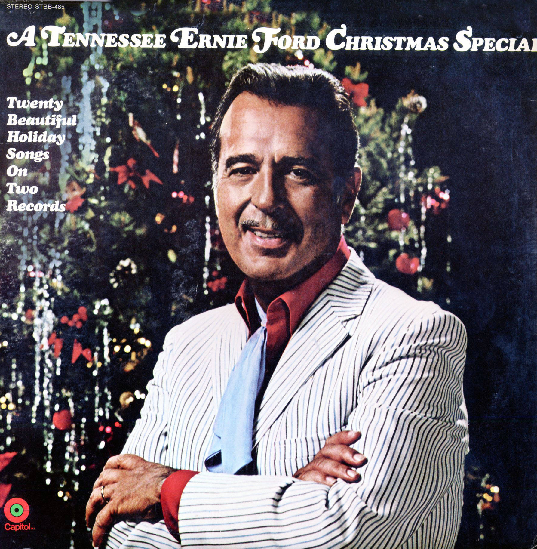 American Singer Tennessee Ernie Ford Christmas Special Album Background